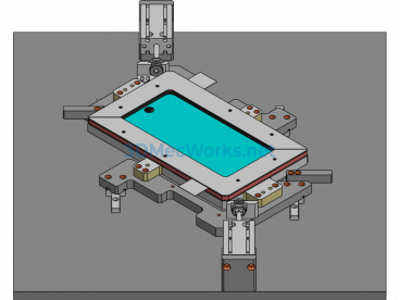 Mobile Phone Clamping and Heating Mechanism - Exported - Free Download