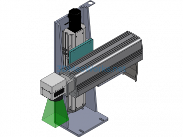 Laser machine - SolidWorks - Free Download