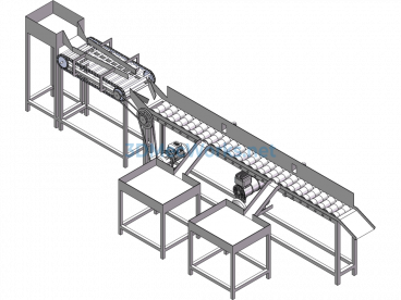 Apple grading and sorting equipment - SolidWorks - Free Download