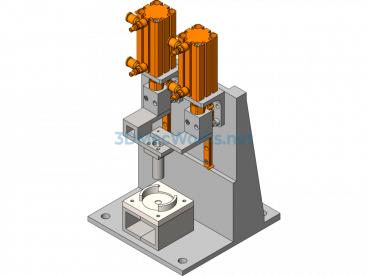 Stamping Equipment Mechanism - SolidWorks - Free Download