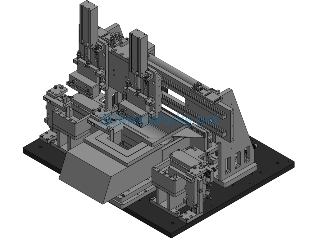 Dual-Station Soldering Mechanism - Exported - Free Download Dual-Station Soldering Mechanism