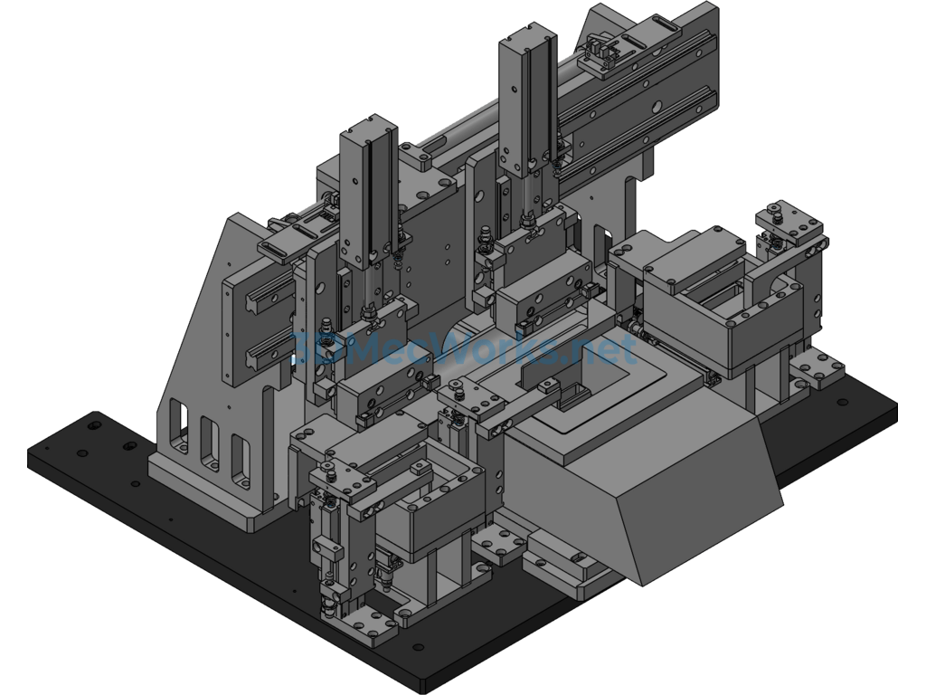 Dual-Station Soldering Mechanism - Exported - Free Download Dual-Station Soldering Mechanism - Image 2