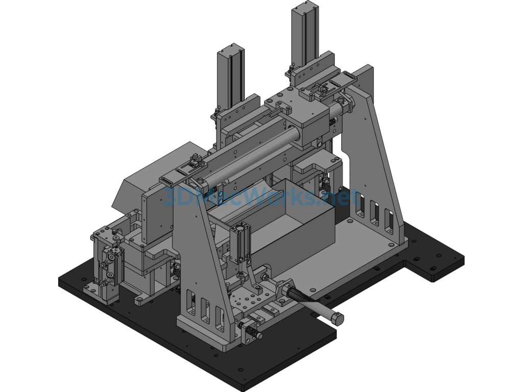 Dual-Station Soldering Mechanism - Exported - Free Download Dual-Station Soldering Mechanism - Image 4