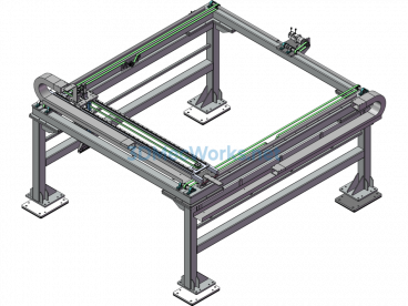 Automatic Cleaning Equipment - SolidWorks - Free Download