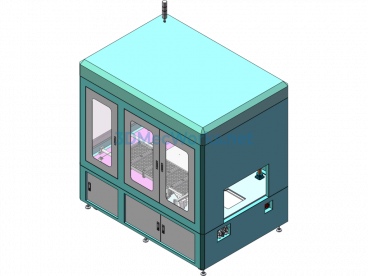 Battery Sorting Machine - SolidWorks - Free Download