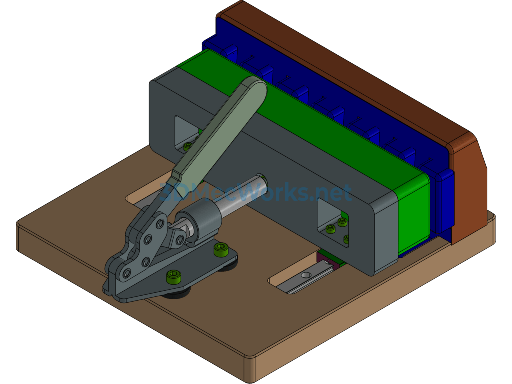 Toothbrush Handle Fixation Jig - Exported - Free Download Toothbrush Handle Fixation Jig