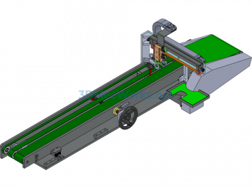 Adjustable Spacing Feeding Mechanism - SolidWorks - Free Download