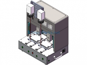 Wireless Earphone/Wristband Mainboard PSA Laminating Machine - SolidWorks - Free Download