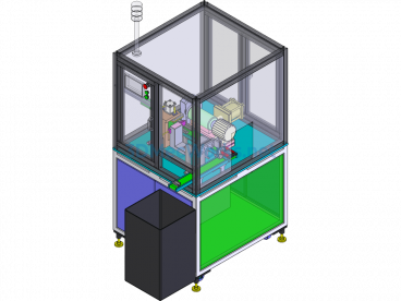 Aluminum Profile Automatic Cutting Machine Equipment (including PPT) - SolidWorks - Free Download