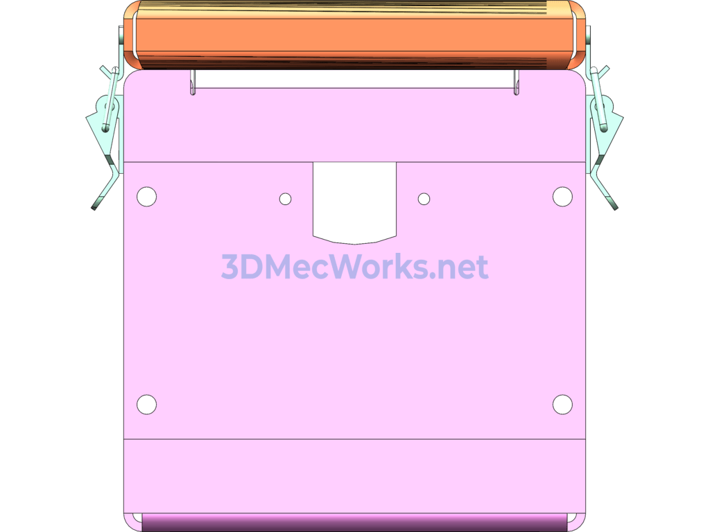 Below-Type Water Tank - SolidWorks - Free Download Below-Type Water Tank - Image 5