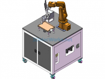 ADJS-042-Screw Locking Machine Solution - SolidWorks - Free Download