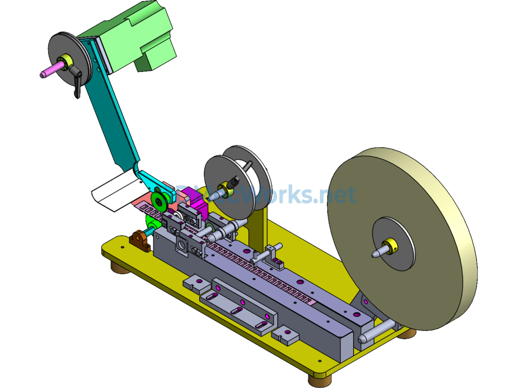 Automatic Tape Feeder (produced With Dfm, Bom) - SolidWorks - Free Download Automatic Tape Feeder (produced With Dfm, Bom)