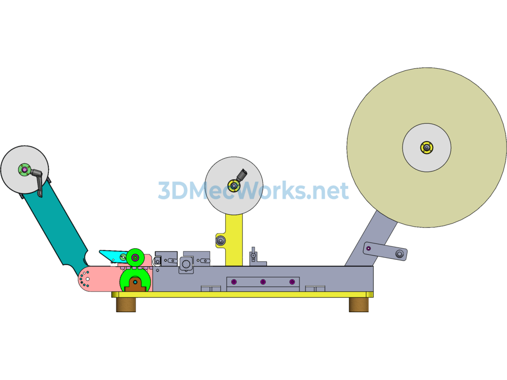 Automatic Tape Feeder (produced With Dfm, Bom) - SolidWorks - Free Download Automatic Tape Feeder (produced With Dfm, Bom) - Image 5