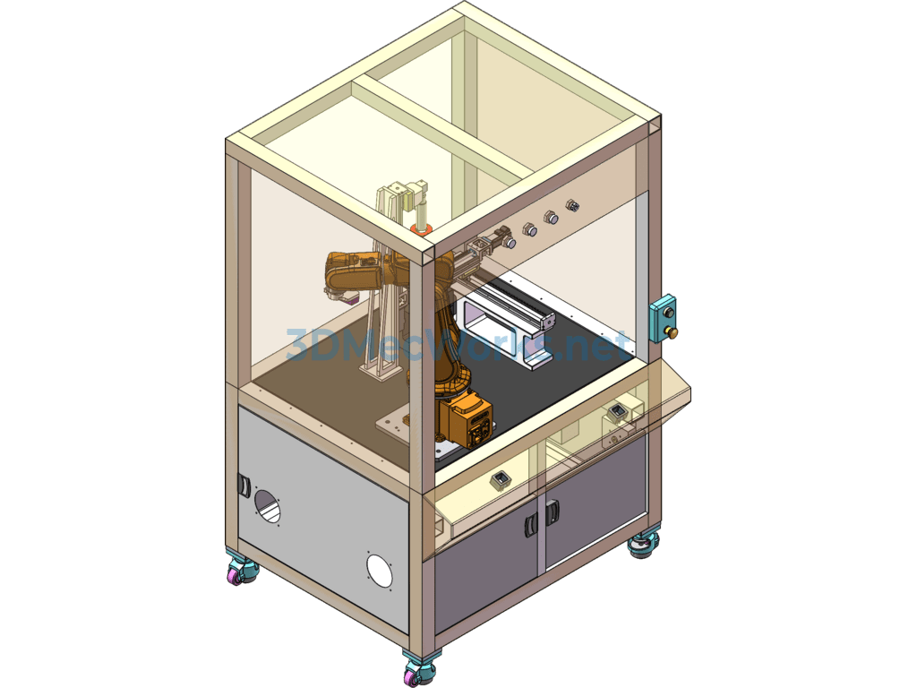 Touch Panel Appearance and Dimension Inspection Machine (including Dfm, Bom) - SolidWorks - Free Download Touch Panel Appearance and Dimension Inspection Machine (including Dfm, Bom) - Image 2