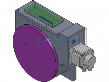 CNC Rotary Table - SolidWorks - Free Download