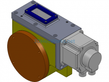 Two-axis indexing rotary table - SolidWorks - Free Download