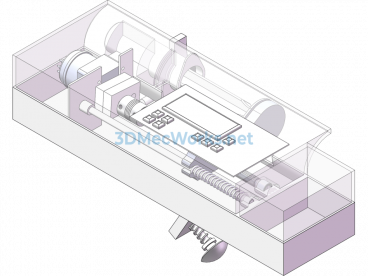 3D Model of Quantitative Injector - SolidWorks - Free Download
