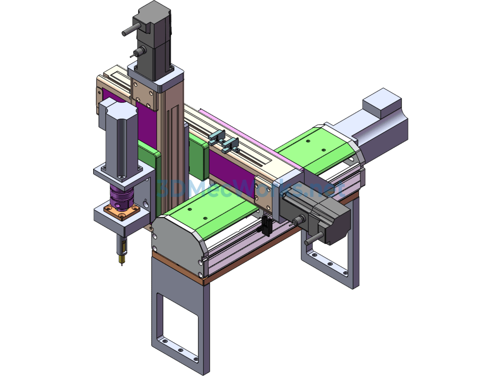 Three-Axis Gear Xyz Axis Feeding Manipulator - SolidWorks - Free Download Three-Axis Gear Xyz Axis Feeding Manipulator