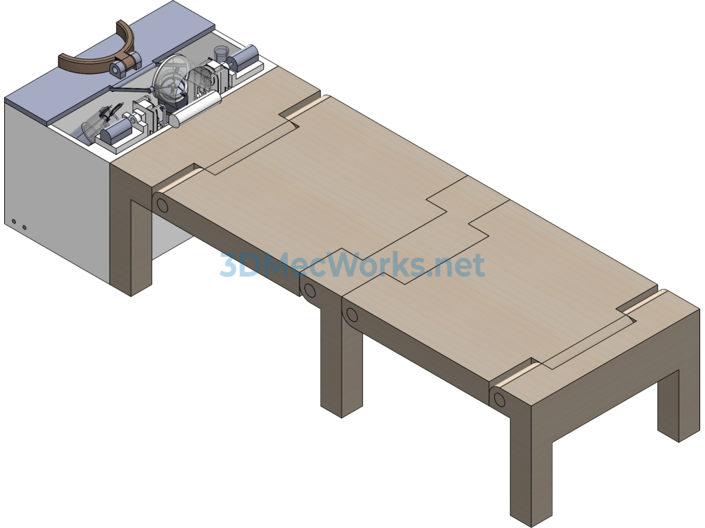 Fully Automatic Hair Washing and Massage Machine - SolidWorks - Free Download Fully Automatic Hair Washing and Massage Machine - Image 2