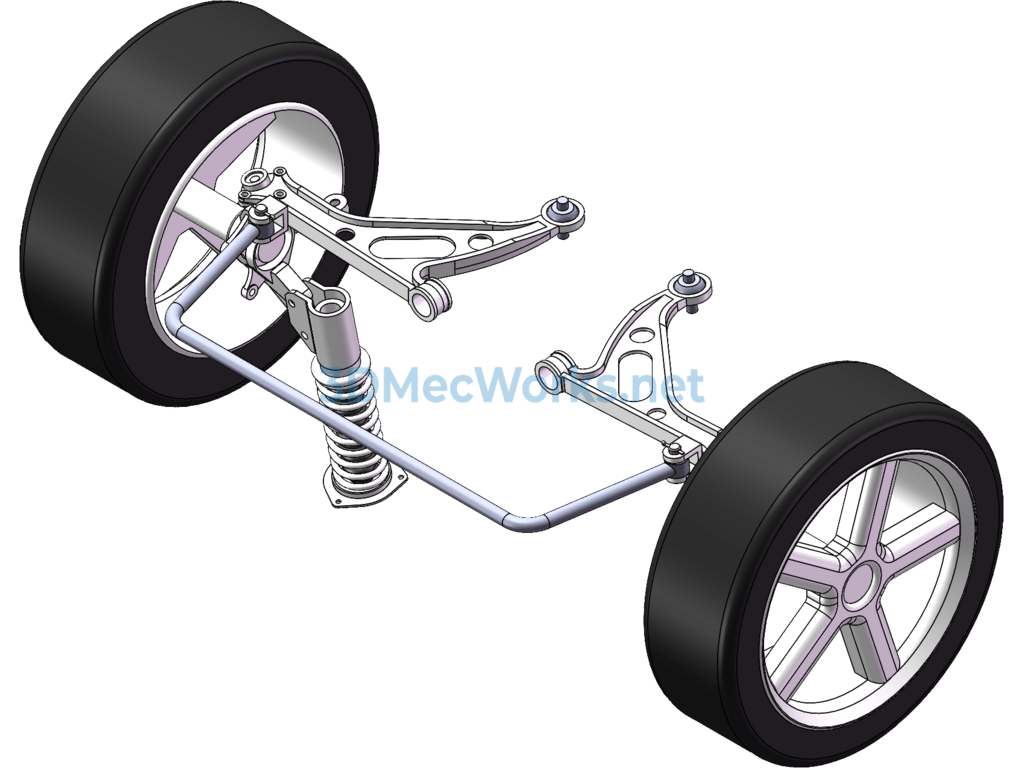 Macpherson Suspension Model - SolidWorks - Free Download Macpherson Suspension Model