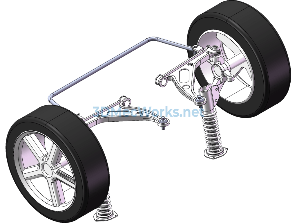 Macpherson Suspension Model - SolidWorks - Free Download Macpherson Suspension Model - Image 4
