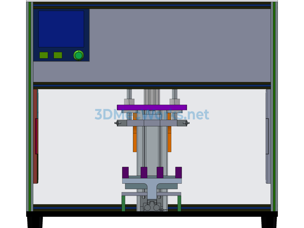 Automated Press-Fit Equipment - SolidWorks - Free Download Automated Press-Fit Equipment - Image 5