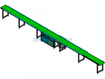 Belt Dual-Speed Conveyor Line Design - Exported - Free Download