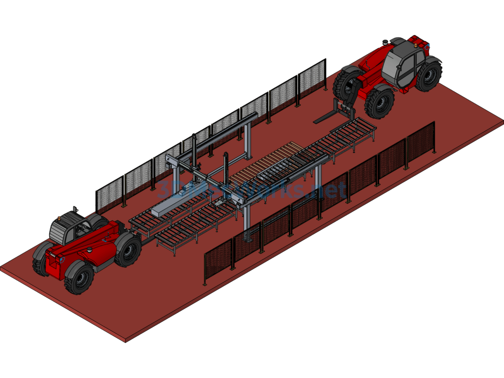 Truss Palletizing Line Design - Exported - Free Download Truss Palletizing Line Design - Image 4
