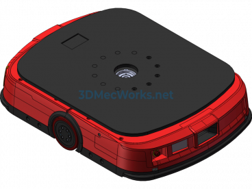 Omni-Directional Latent Lifting AGV - SolidWorks - Free Download