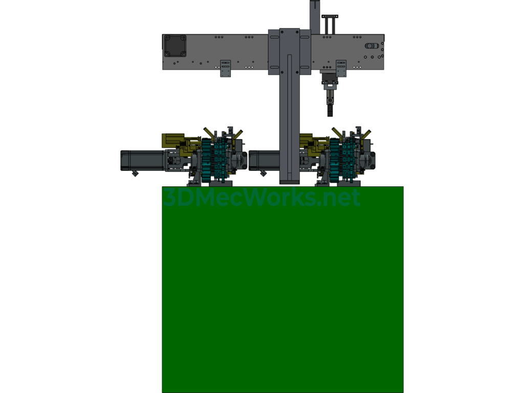 Cylinder Product Conveyor Line and Material Retrieval Design - Exported - Free Download Cylinder Product Conveyor Line and Material Retrieval Design - Image 5