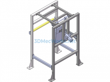 Automatic Stand-up Pouch Tipping Mechanism - SolidWorks - Free Download