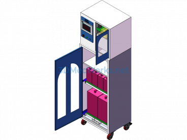 XRF Online Analyzer Equipment - SolidWorks - Free Download