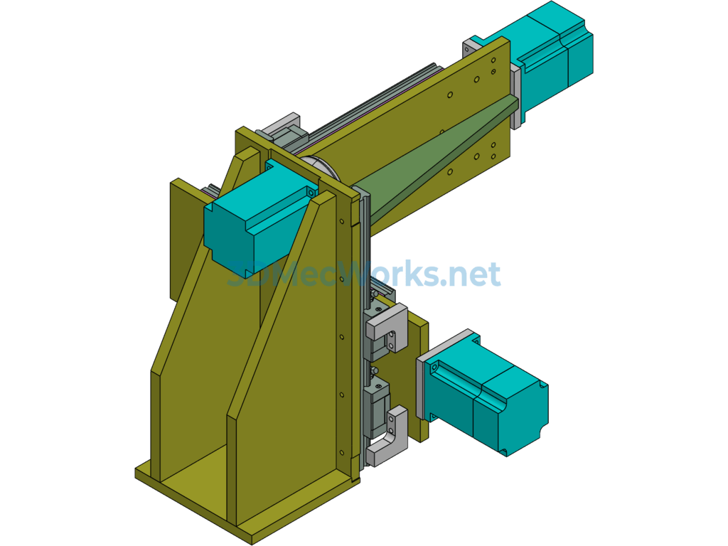 Three-Axis Servo Manipulator Design - Exported - Free Download Three-Axis Servo Manipulator Design - Image 3