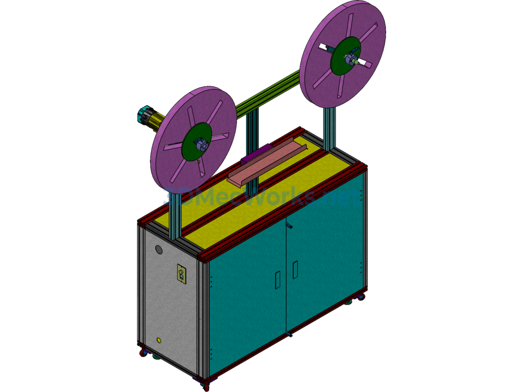 Automatic Material Feeder - SolidWorks - Free Download Automatic Material Feeder - Image 2