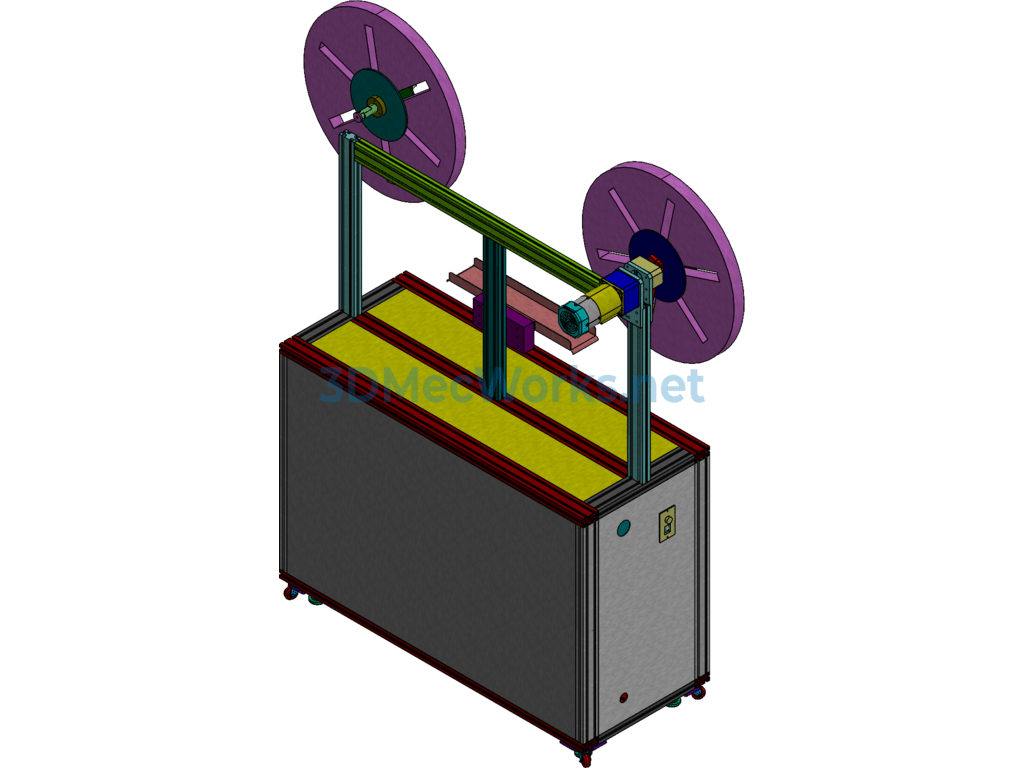 Automatic Material Feeder - SolidWorks - Free Download Automatic Material Feeder - Image 3