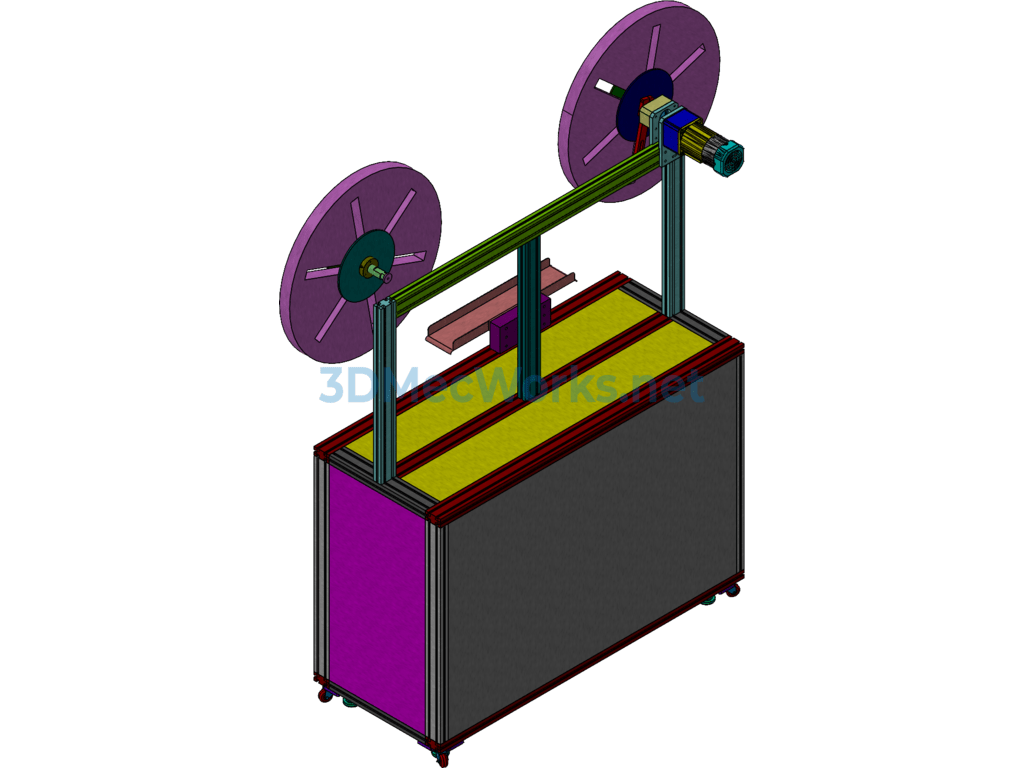 Automatic Material Feeder - SolidWorks - Free Download Automatic Material Feeder - Image 4