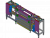 Double-Speed Chain Conveyor Line With Dual Layers (Highly Detailed 3D Design Model + Engineering Drawings)