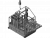 3d Model of Material Box Conveyor Device