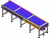 Detailed Slat Conveyor Line