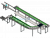 Plastic Flat-Top Chain Conveyor Line