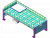A 3d Model of an Iot Smart Test Block Rack + Engineering Drawings + Bom List