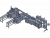 3d Model of a Flat Mask With One-To-Two Outer Ear Loop Machine