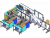 The Third-Generation One-To-Two Fully Automatic Mask Machine (including 3d Model, Engineering Drawings, Bom, Program, and Electrical Components)