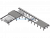 L-Shaped Conveying and Lifting Line Body