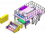 2400 Meltblown Fabric Production Equipment (Meltblown Machine) 3D + Engineering Drawings + CAD + PDF - SolidWorks - Free Download