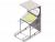 Mobile Trash Bin 3d + Engineering Drawing + Bom