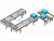 Multiple Roller Chain Conveyor Line Lifting And Transplanting Machines