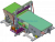 Design Of Plastic Belt Conveyor And Cutting Mechanism