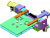 Adsorption 180° Flipping Mechanism
