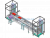 Two-Ended Lifting Double-Layer Conveyor Line